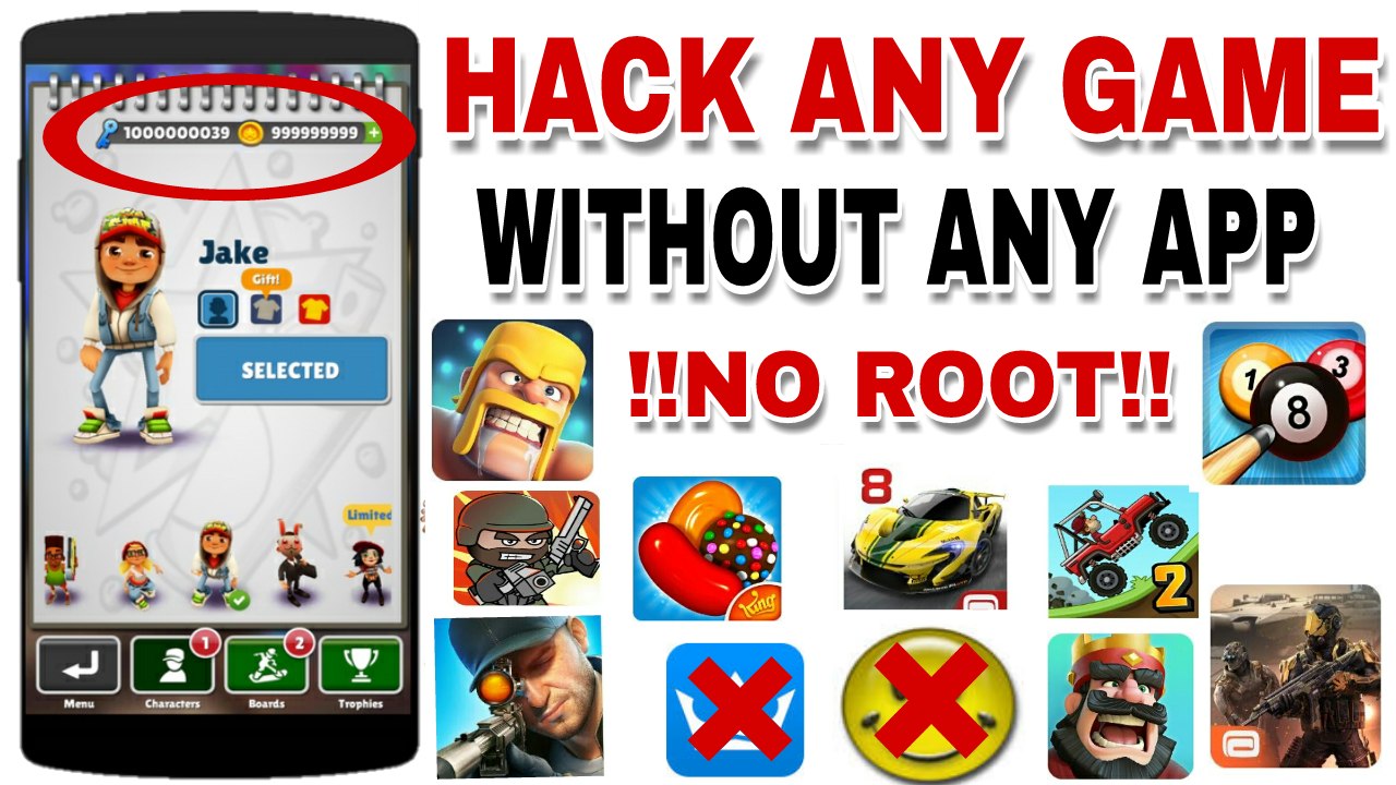 How to hack any game on android without root ,best way to get unlimited key,coin,gem,.