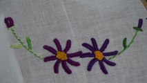Hand Embroidery: Hand Stitch: Button Hole Stitch