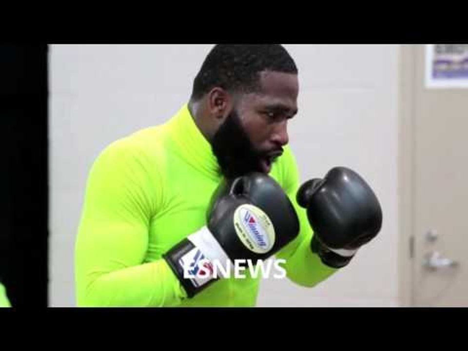 Adrien Broner vs Mikey Garcia Broner Will Mkae 140 Right Now He's 150 - esnews boxing