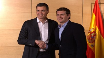 Reunión "cordial" entre Pedro Sánchez y Albert Rivera
