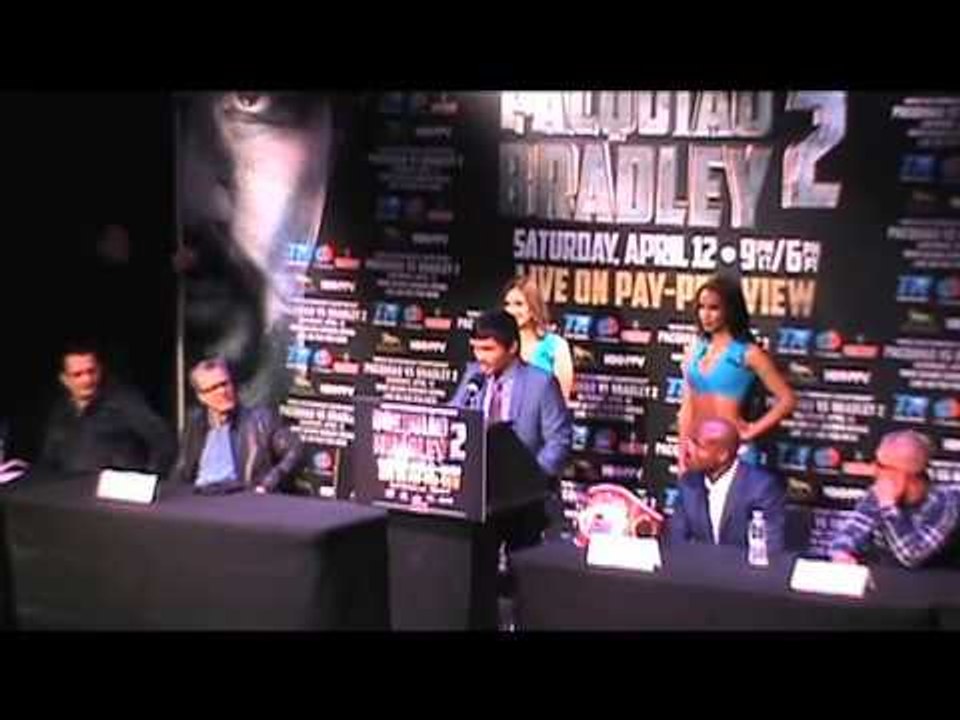 Pacquaio Bradley Full NY Presser EsNews Boxing EsNews Boxing