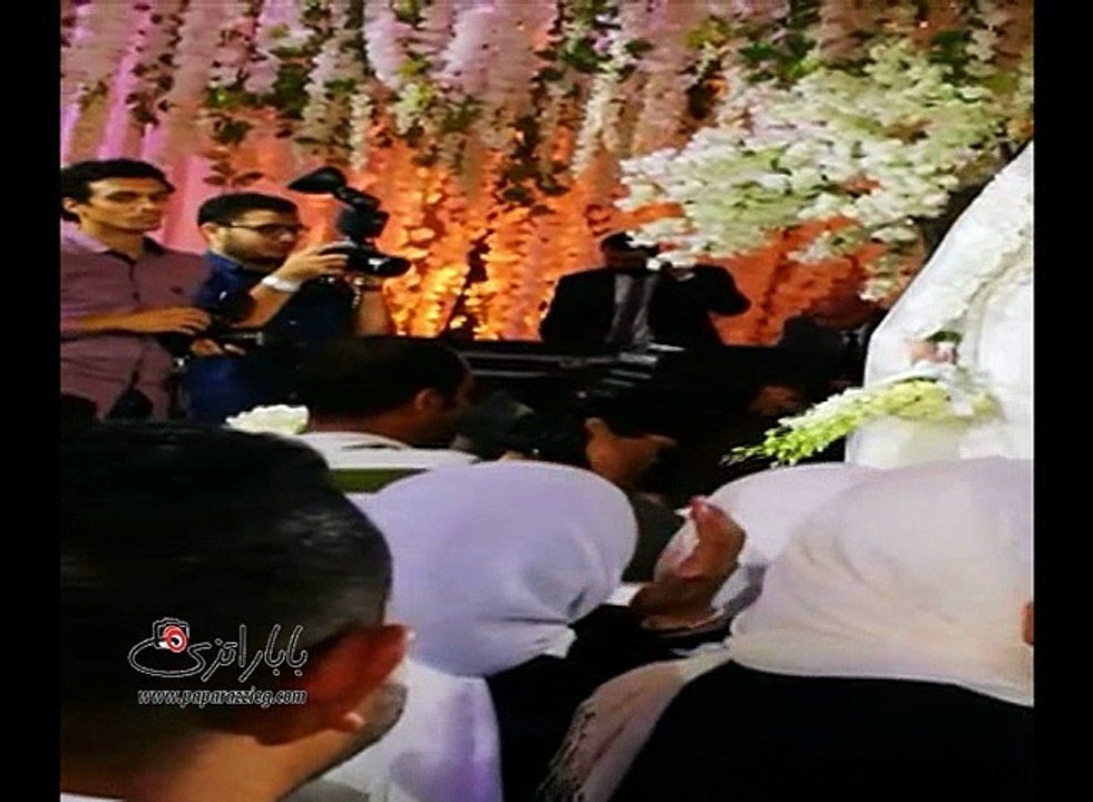 عمرو دياب في حفل زفاف رمضان صبحي وحبيبة إكرامي