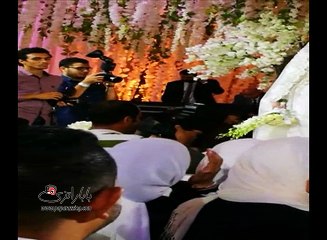 عمرو دياب في حفل زفاف رمضان صبحي وحبيبة إكرامي