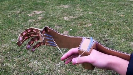 How to Make a Robotic Arm at Home out of Cardboard-c9F