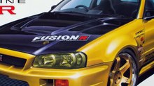 Aoshima1_24 Nissan Skyline R34 GTR Top Secret Model Kit Review-4jRLiLl