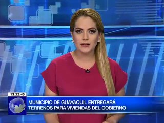 Download Video: Municipio de Guayaquil entregará terrenos para viviendas del Gobierno