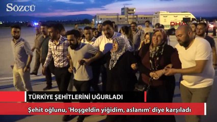 Türkiye şehitlerini uğurladı!