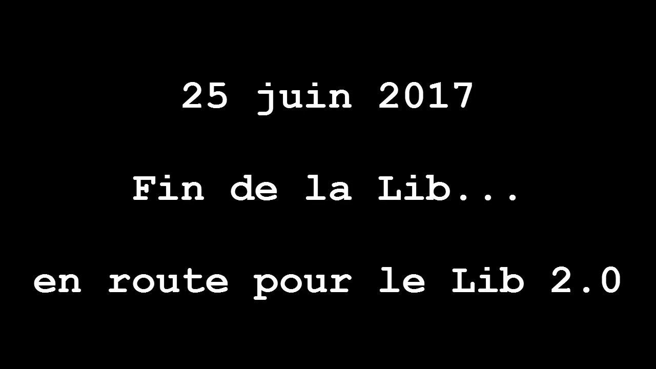 La Lib, la fin... avant la renaissance !