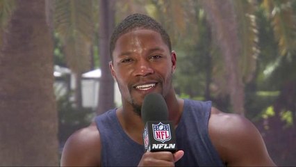 David Johnson: Carson Palmer 'has been throwing some heaters' in practice