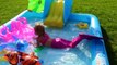 Bad Kid Magic Transform The Mermaid in Pool Finger Family Song Nursery Rhyme Playground fo