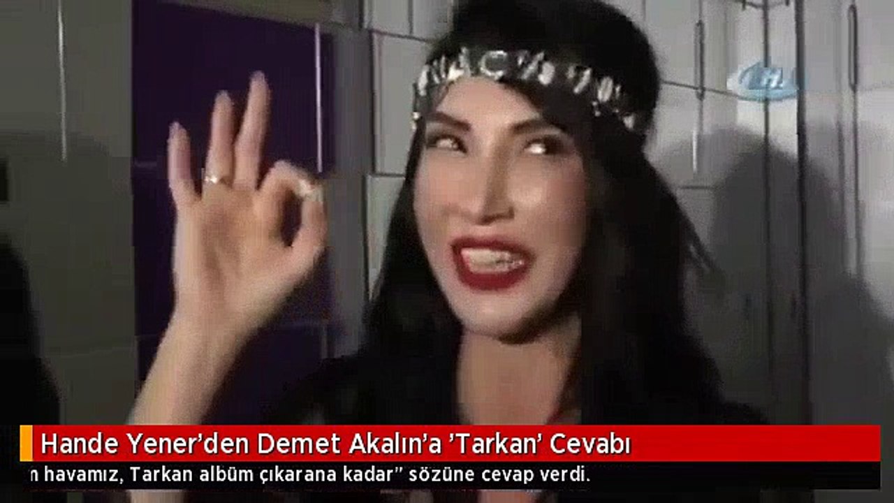 Hande Yener'den Demet Akalın'a 'Tarkan' Cevabı "Listelerde 1 Numara Benim" Demet Akalın Korkuyor
