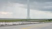 Waterspout Touches Down in Lake Okeechobee, Florida