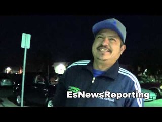Pajaro why he likes dringing EsNews Boxing