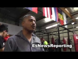 robert garcia on mayweather pacquiao bradley rios mikey vs gamboa EsNews Boxing
