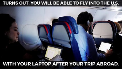 U.S. announces enhanced airline security measures to avoid laptop ban