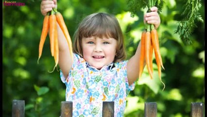 Decorar los platos de los niños
