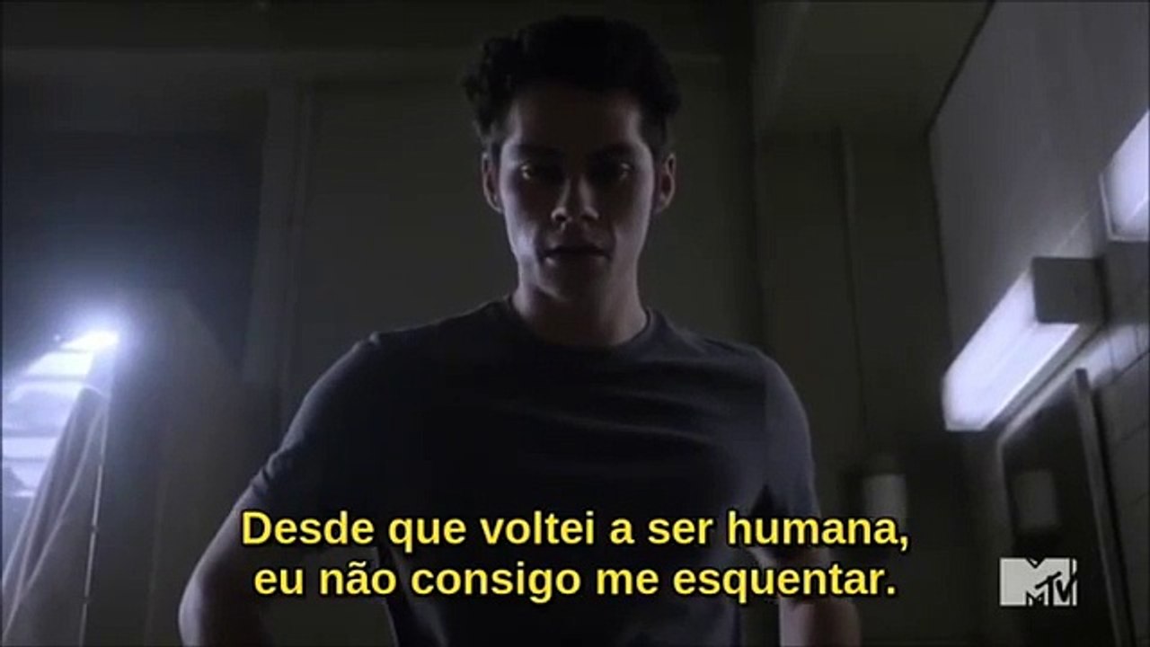 Teen Wolf 3x20- Stiles e Malia cena do banheiro