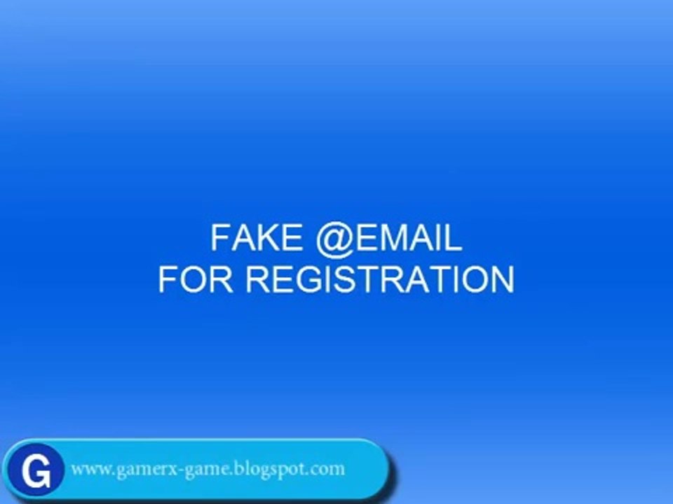 Temporary Email or Disposable email (easy way to register)