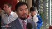 Manny Pacquiao surprised by love & support of Aussie fans! Calls Jeff Horn fight 