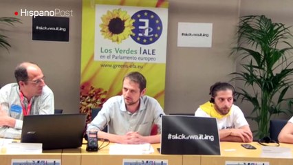 "Hartos de esperar" denuncia la situación de los refugiados en el Parlamento Europeo
