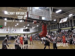 6'11 Center Kenny Nwuba | TOP 5 BLOCKS | Oak Hill Academy 2016-17 Season!