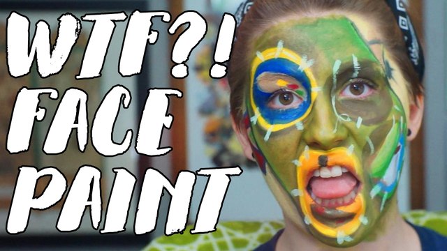 WTF Face Paint Challenge + Q&A // Rad Art with Beth Be Rad | Snarled