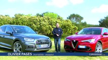 Comparatif 2017 - Alfa Romeo Stelvio vs Audi Q5   domination en question