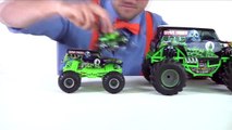Monster Truck Toys for Kids - learn Shapes of the trucks
