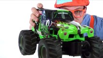 Monster Truck Toys for Kid Shapes of the trucks while jumping and hiking