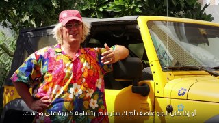 Crazy Canadian Jeep Owner in Dubai