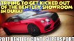 Kicked out of Bentley Dubai Showroom - checking out 2017 Conti Supersports