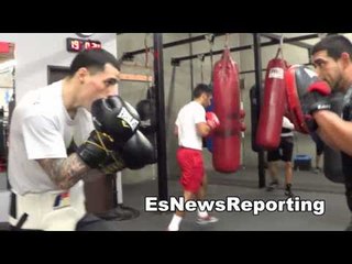 herbert acevedo working for his big fight in garden city kansas EsNews Boxing