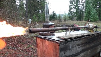 Easy to build, Homemade  JET ENGINE  running great!