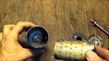 Homemade  Turbo-Jet Engine  made from an old electric motor. part 1