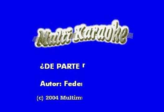 Vicente Fernández - De Parte De Quien (Karaoke)