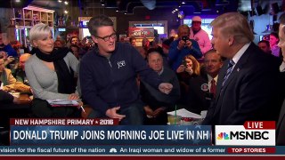 MSNBC: Joe Scarborough and Mika Brzezinski Interview Donald Trump - February 9, 2016