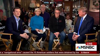 MSNBC: Joe Scarborough and Mika Brzezinski Interview Donald Trump - January 15, 2016