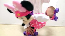 ミニーマウス ローラースケート人形 ディズニー _ Minnie Mous
