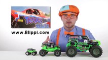 Monster Truck Toy and others in this videos for teroddlers - 21 minutes with Blippi Toy _ Blippi