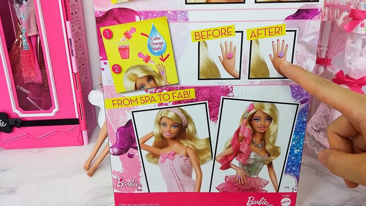 barbie spa to fab