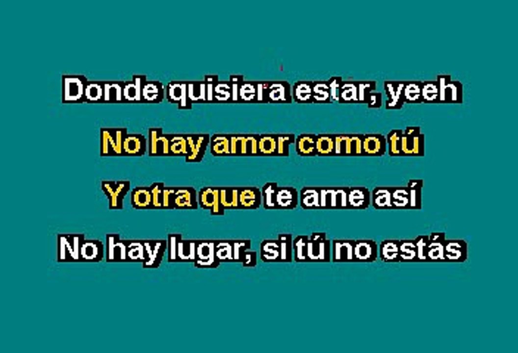 Yuridia - Todo Lo Que Hago, Lo Hago Por Ti (Karaoke con voz guia)