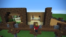 Minecraft: Starter Base Tutorial Wooden Minecraft House