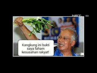 NET12 - Perdana Menteri Malaysia dikecam karena kangkung