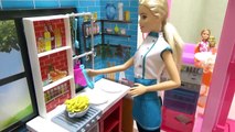 バービー パスタ屋さん レストラン _ Barbie Spaghetti Chef Playset  - P