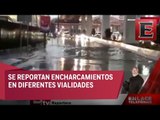 Severas afectaciones en Polanco por fuertes lluvias