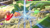 Avenger SANDBOX Surprise Eggs! Hulk DINO Attack Chocolate Hero Toys HobbyKidsTV YouTube