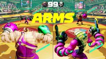 ABM: Wario Vs Shadow !! ARMS Gameplay Match!! HD
