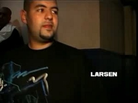 DVD Paris Hip Hop 2007 extrait LIM & Larsen Coulisses