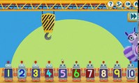 Jeu des jeux grande saut Numtums cbeebies