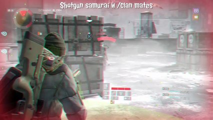 Shotgun samurai w/ Clan mates